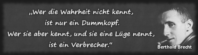 Berthold Brecht - Wahrheit