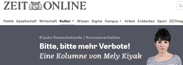 Bitte mehr Verbote