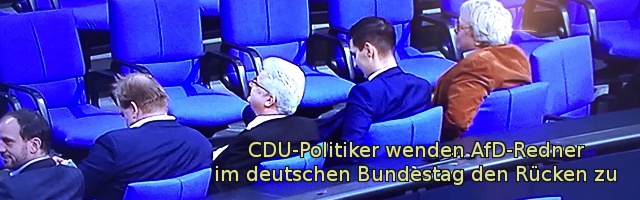 CDU Politiker im Bundestag