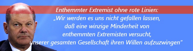 Extremist über Extremisten