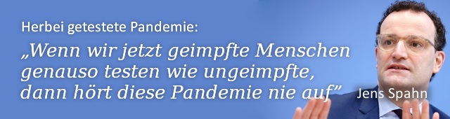 herbei getestete Pandemie