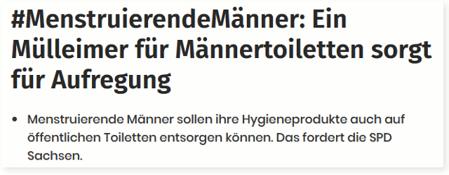 menstruierende Männer