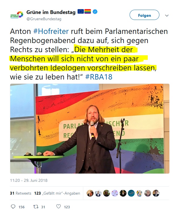 Realsatiere der Verbotspartei