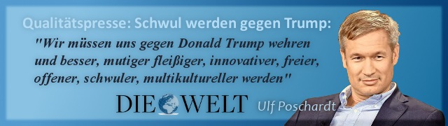 Schwul werden gegen Trump